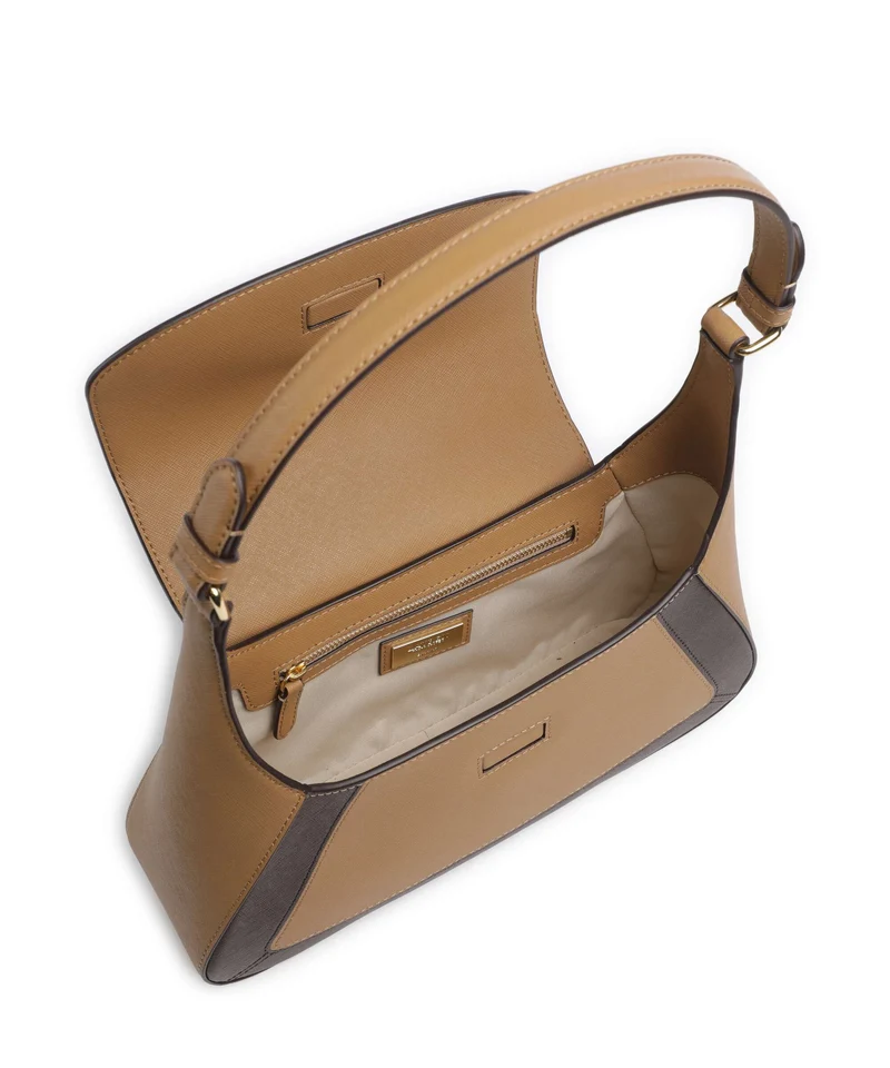 Lauren Ralph Lauren Schylar Medium Bolso de hombro camel/chestnut brown