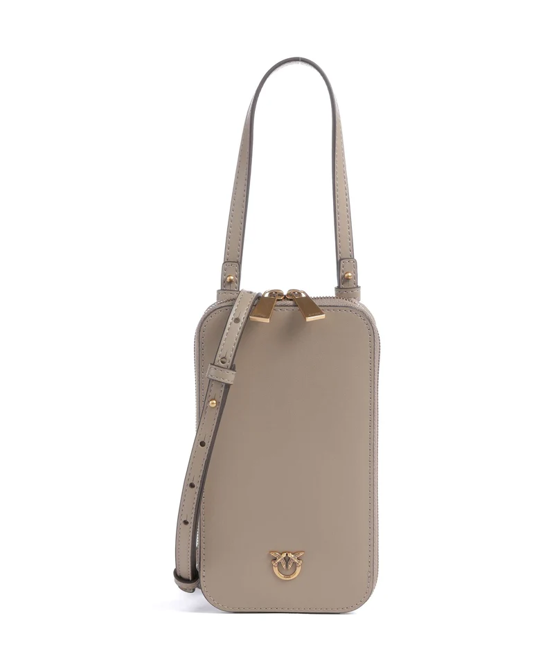 Pinko Bolsa para móvil grigio talpa/antique gold