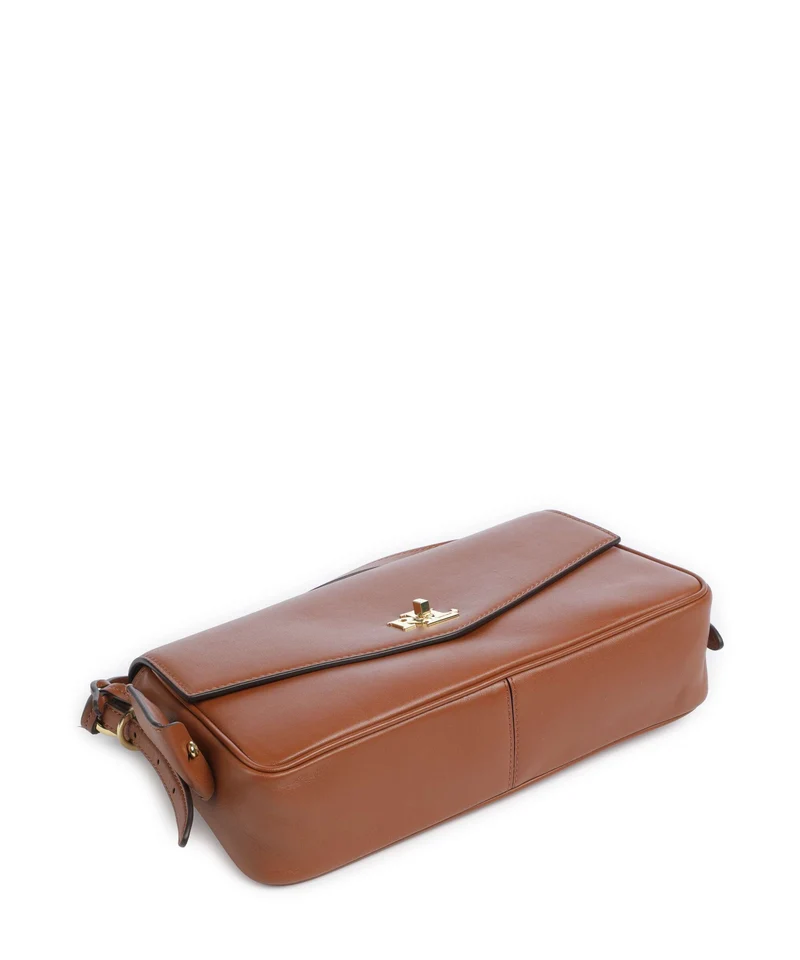 Lauren Ralph Lauren Farrah Medium Bolso de hombro lauren tan