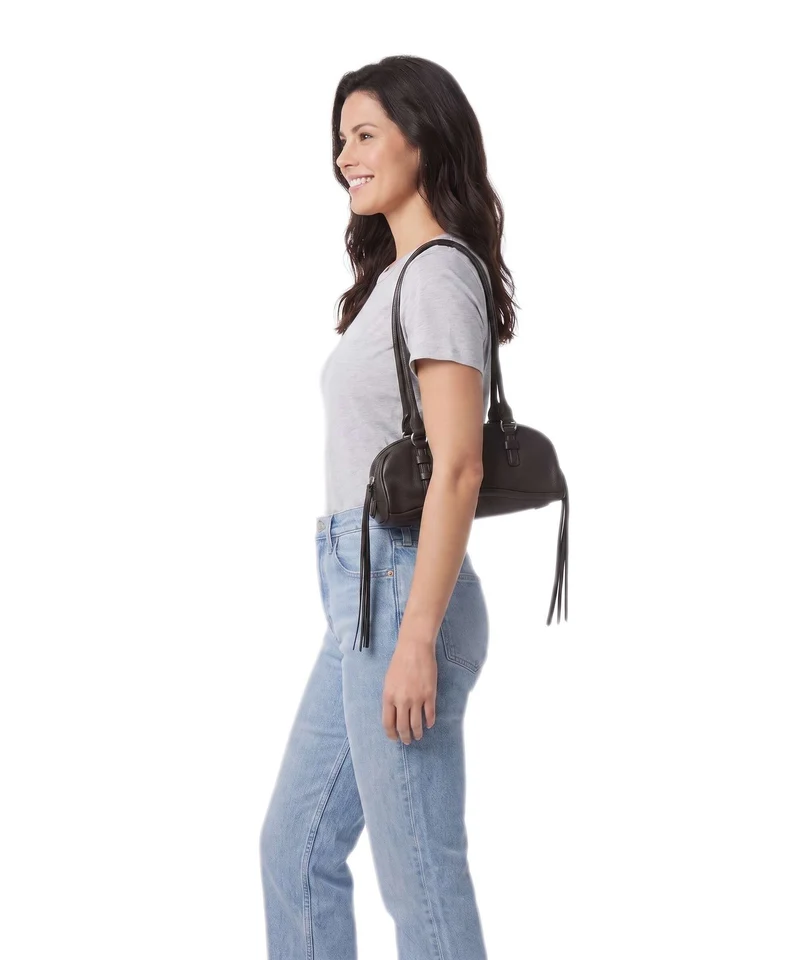 Liebeskind Capri Cow Naturale S Bolso de hombro deep soil