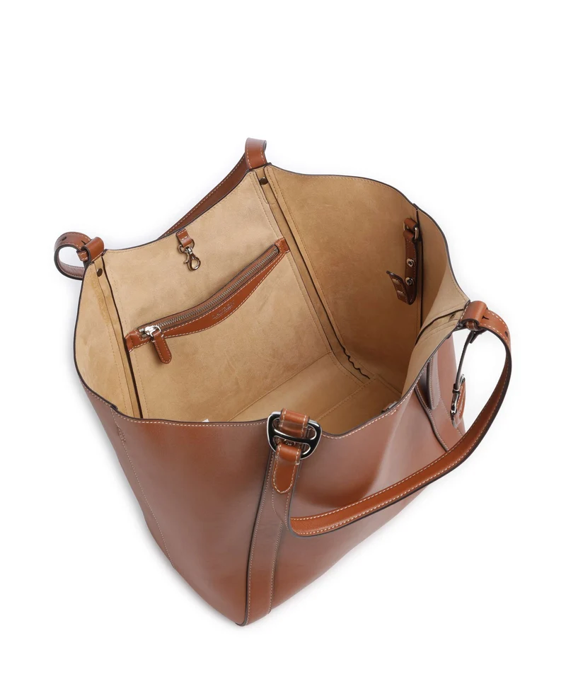Lauren Ralph Lauren Tasha Large Bolsa shopping lauren tan