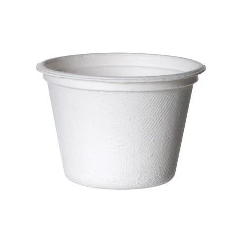 Tarrina Salsera Caña de Azúcar con Tapa 120ml (1000 unid/caja)