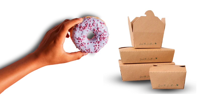 Envase Take Away 2800ml (21,5x16x9cm) - Pollo Frito / Asado