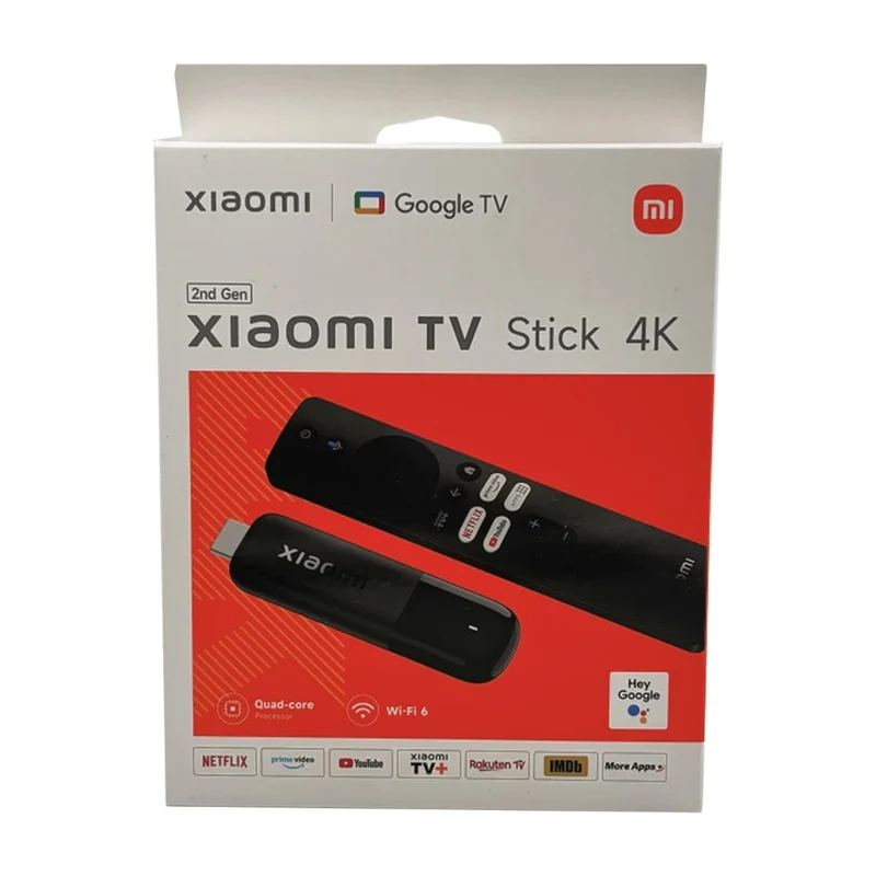 Xiaomi Dispositivo para Streaming Mi TV Stick 4K 2.ª Generación, 66501