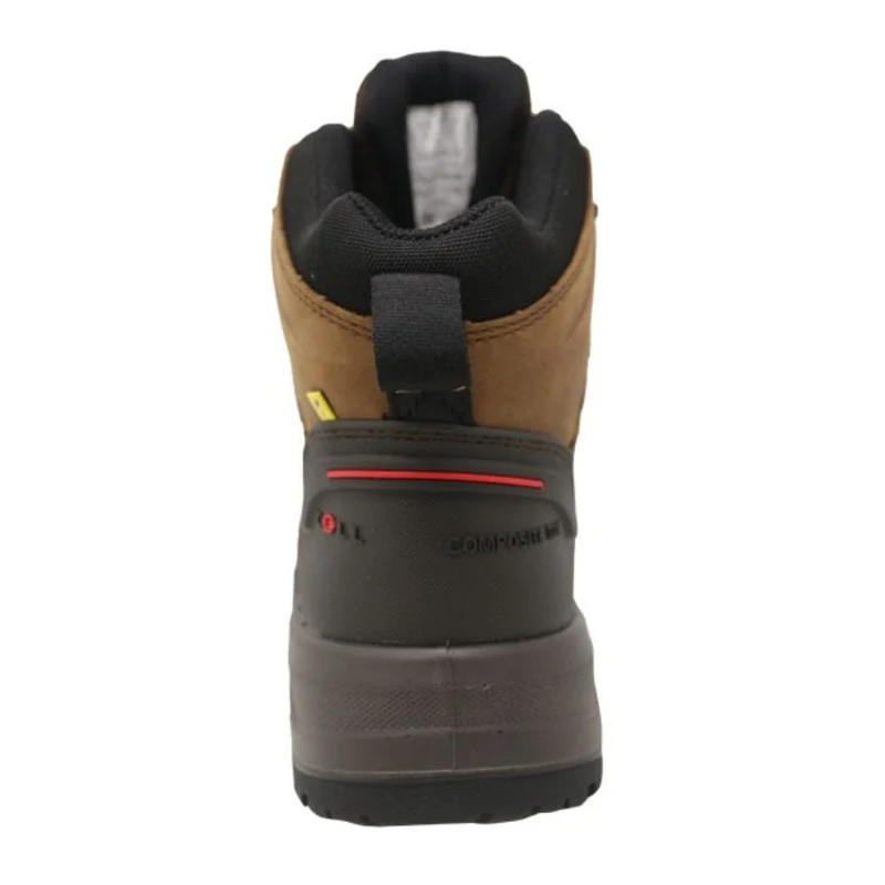Puma Zapatos de Seguridad Dialéctricos Iron HD MID Café/Negro, para Hombre