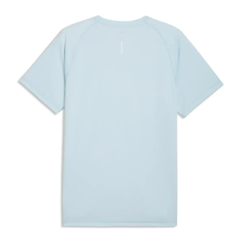 Puma Camiseta Manga Corta Running Velocity Celeste, para Hombre