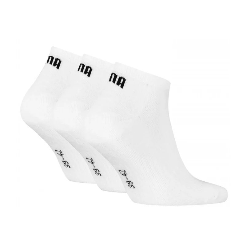 Puma Medias Cortas Cushioned 39-42 Unisex, Pack de 3 Pares