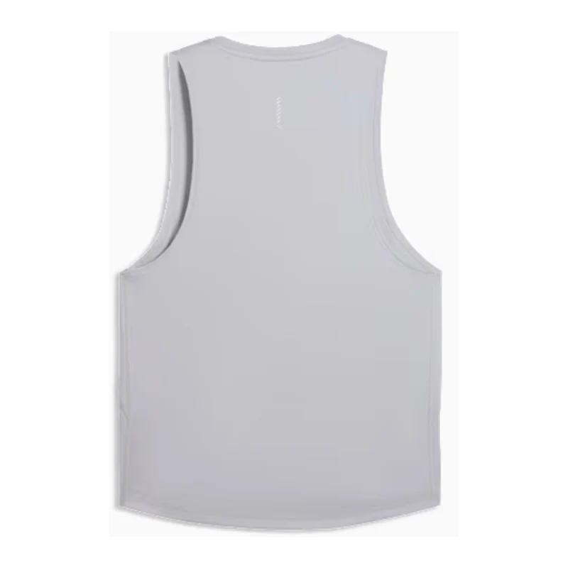 Puma Camiseta Deportiva sin Mangas Running Velocity Gris, para Hombre