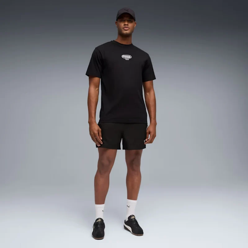 Puma Short Deportivo Essentials Tape 5" Negro, para Hombre
