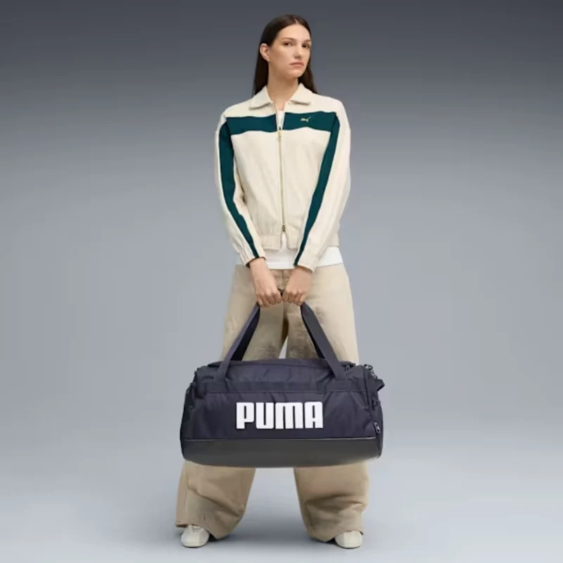 Puma Bolso Deportivo Mediano Challenger Azul/Negro, Unisex