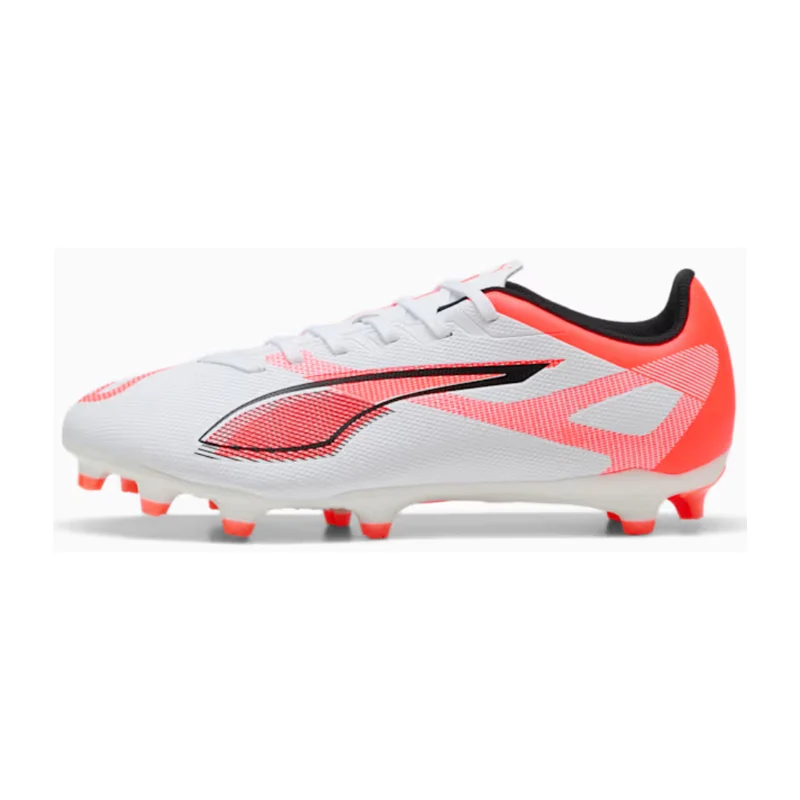 Puma Tacos para Fútbol Ultra 5 Play Blanco/Rojo, para Hombre