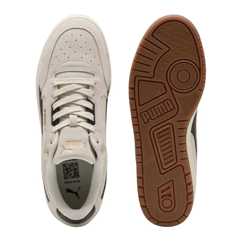 Puma Tenis Casuales Shuffle Downtown SD Gris Claro/Negro, para Hombre