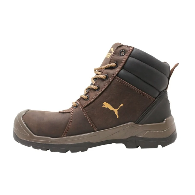 Puma Zapatos de Seguridad Dieléctrico con Puntera Composite Tornado Marrón, para Hombre