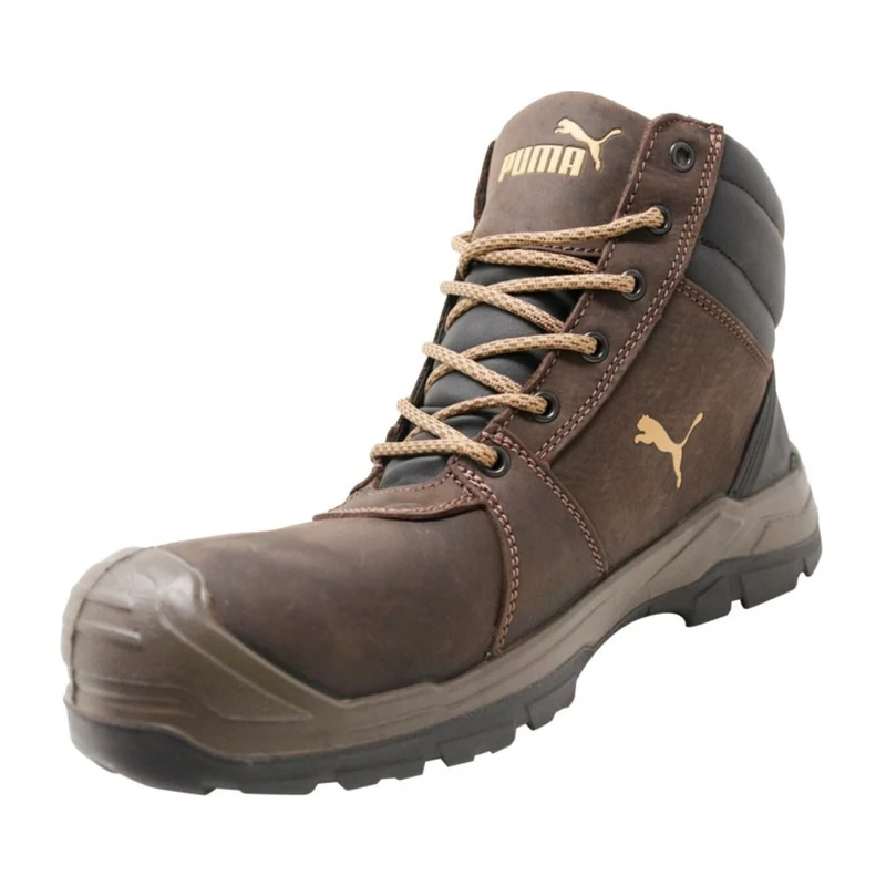 Puma Zapatos de Seguridad Dieléctrico con Puntera Composite Tornado Marrón, para Hombre