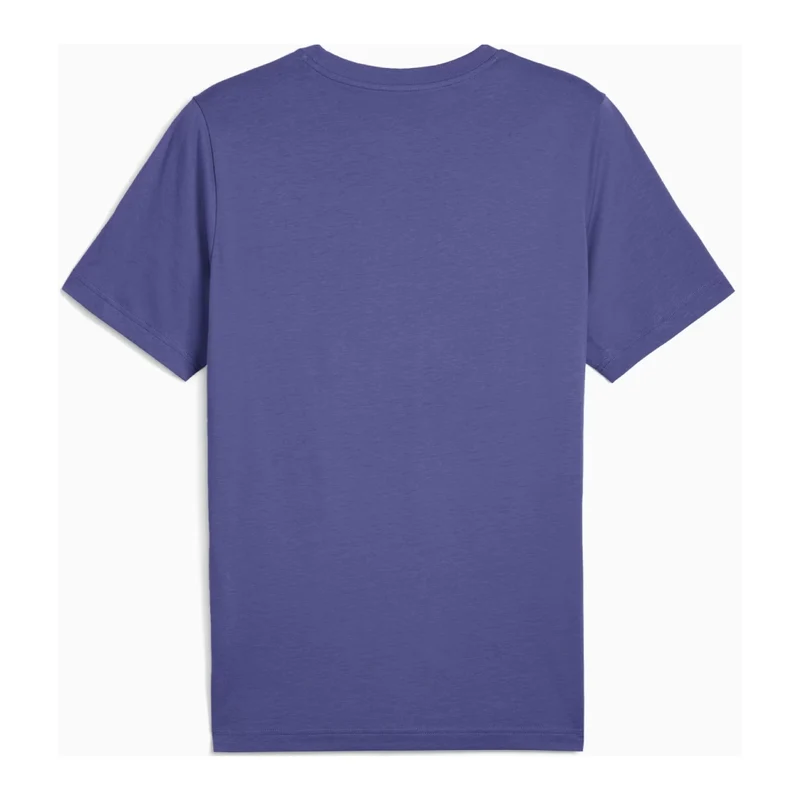 Puma Camiseta Manga Corta Graphics Wording Azul/Blanco, para Hombre