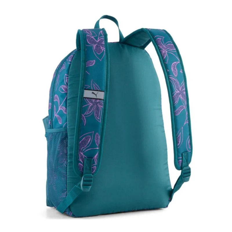 Puma Mochila Casual Phase AOP Logotipo Negro, Unisex