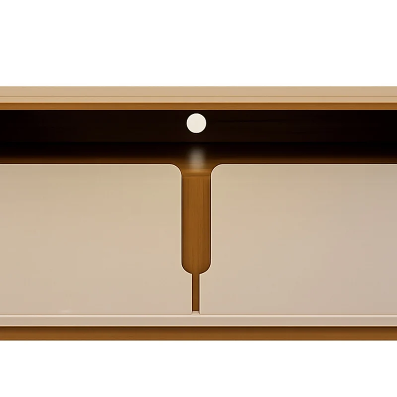 Tokoa Mesa para TV con 4 Puertas 170cm Off White (11080344)