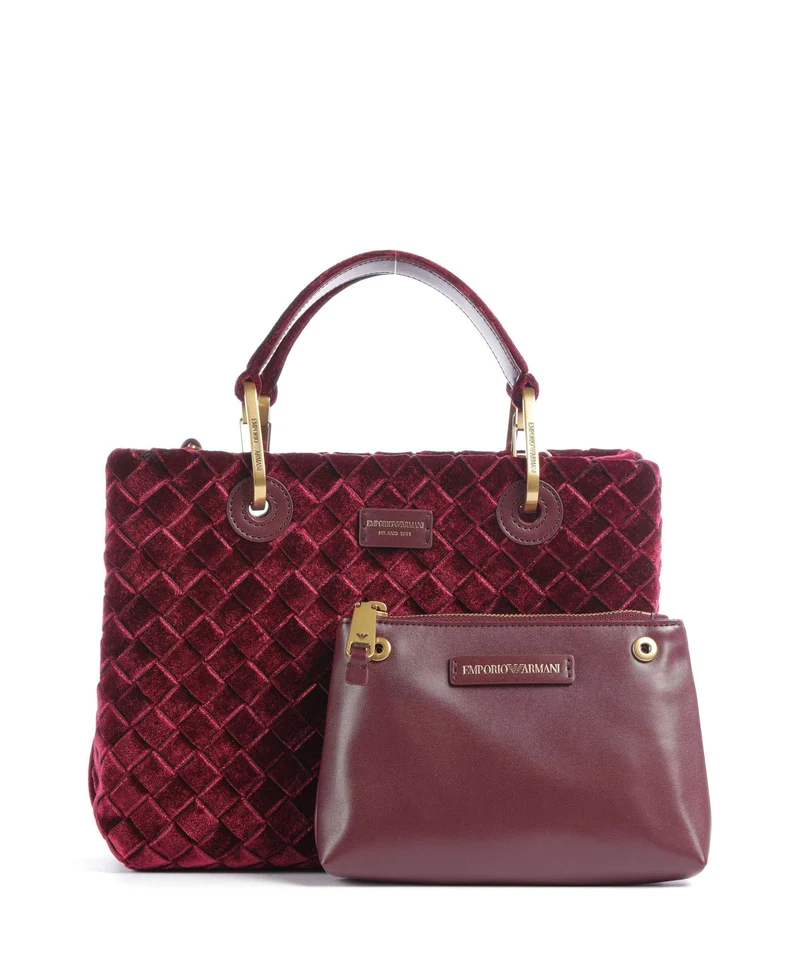 Emporio Armani My EA S Bolso de mano bordeaux