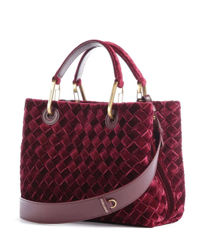 Emporio Armani My EA S Bolso de mano bordeaux
