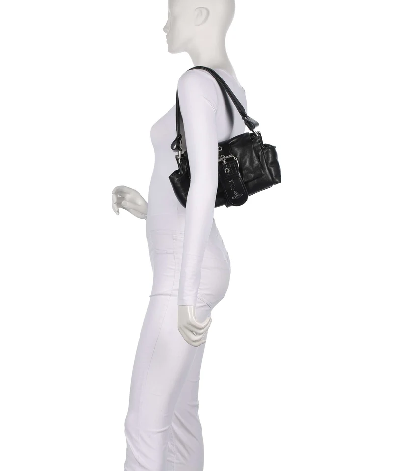 Vivienne Westwood Hazel Treasure Supple Bolso de hombro black