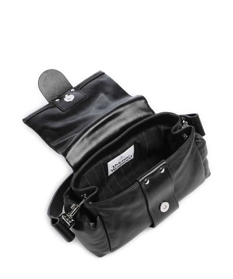Vivienne Westwood Hazel Treasure Supple Bolso de hombro black