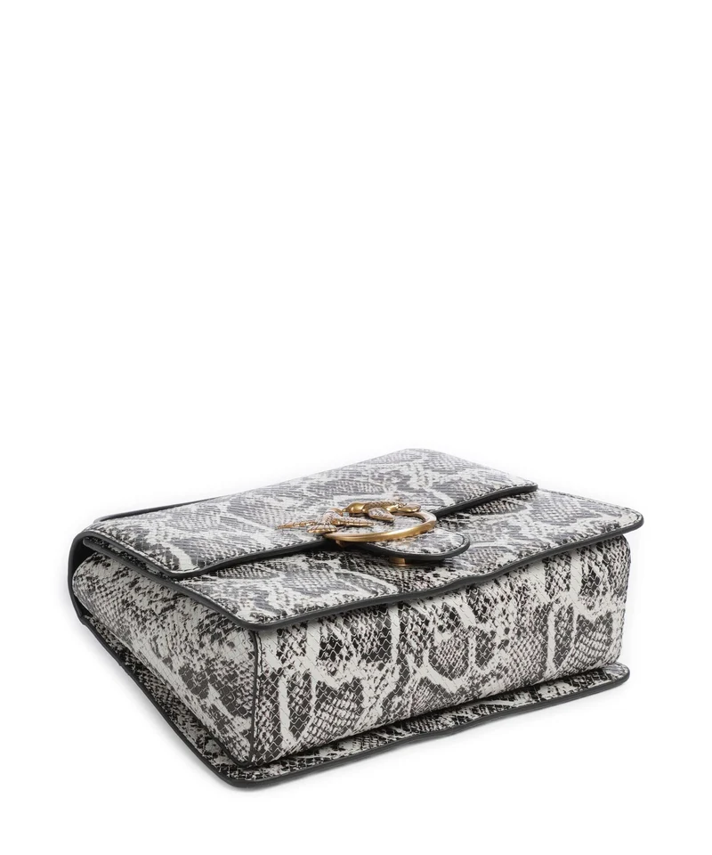 Pinko Love One Classic Bolso de mano roccia/nero/antique gold