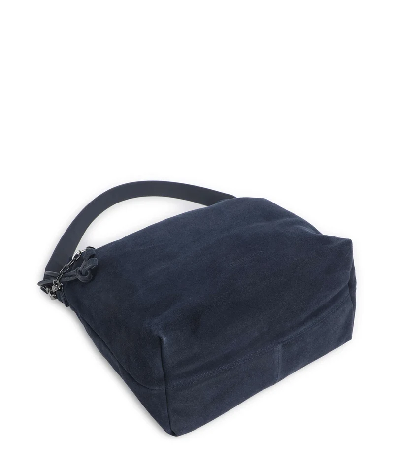 Liebeskind Lya II Hydro Suede M Bucket bolso de mano peacoat