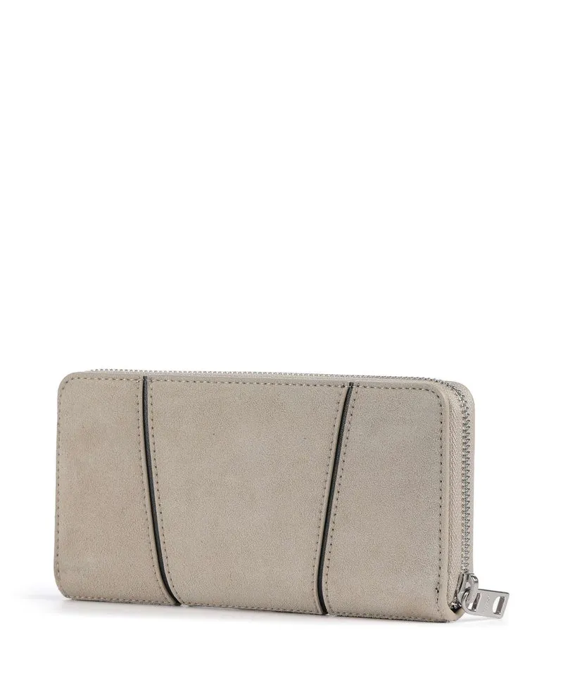 Liebeskind Una Gigi Recycled Suede L Monedero beige