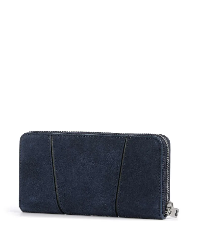 Liebeskind Una Gigi Recycled Suede L Monedero peacoat