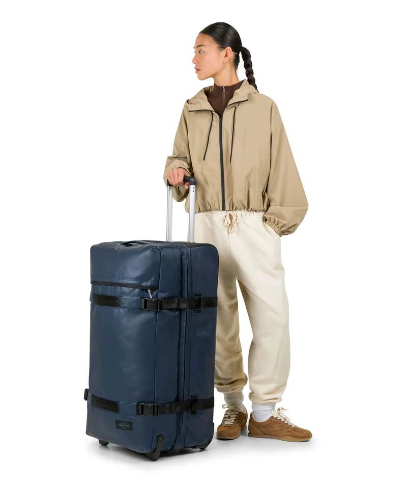 Eastpak Tarp Transit'R L Bolso de viaje con ruedas navy