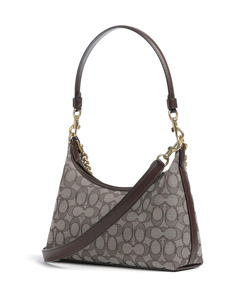 Coach Juliet Signature Jacquard 25 Bolso de hombro oak maple