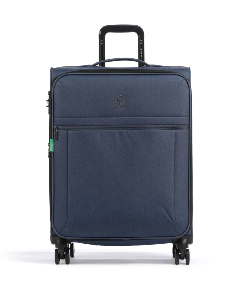 Delsey Paris x United Colors of Benetton BE Maleta con 4 ruedas faded denim