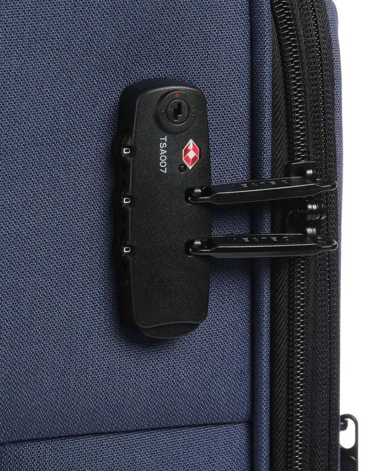 Delsey Paris x United Colors of Benetton BE Maleta con 4 ruedas faded denim