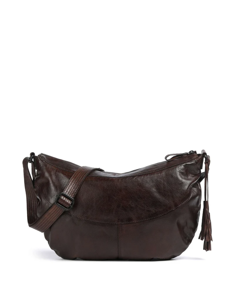 Spikes & Sparrow Apache Sian Bolso de hobo dark brown