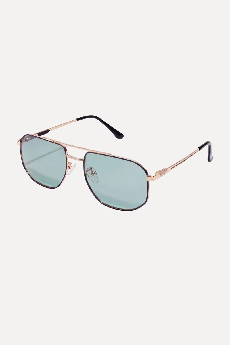 Milan Sunglasses - Gold Black