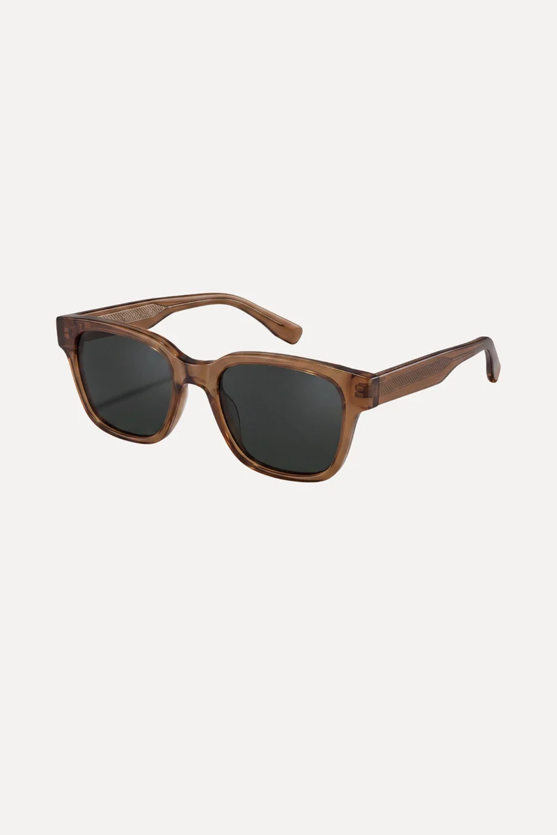 Simon Sunglasses - Transparent-Brown
