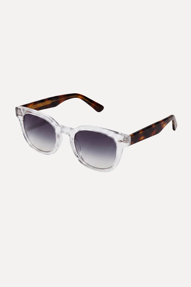 Elias Sunglasses - Transparent-Blue