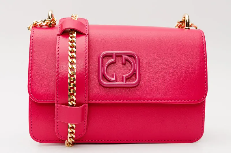 The Maneadero Fuchsia Leather Handbag