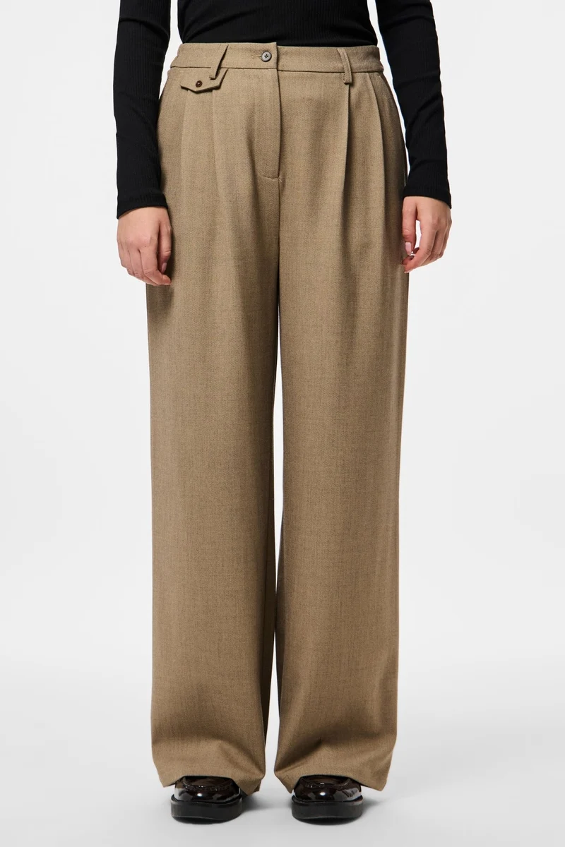 Bubbles Hw Pants - Greige