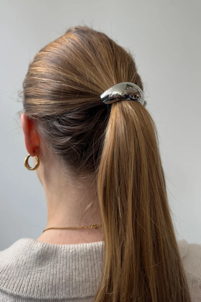 Hair Elastic - Silver