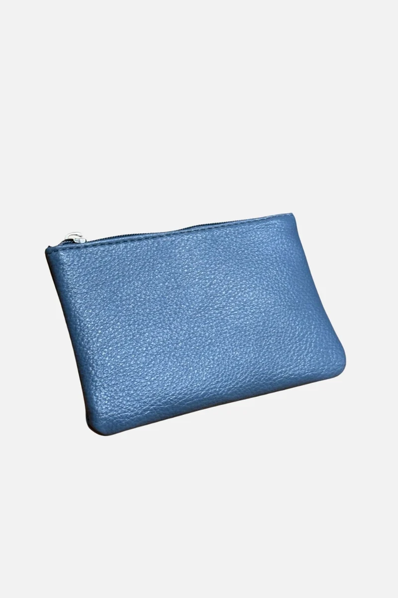 Sara Zip Bag - Blue