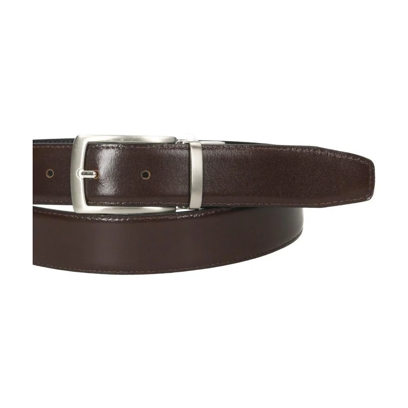 Cinturón Reversible Hombre Piel Negro y Marrón Chocolate Fabricado en España