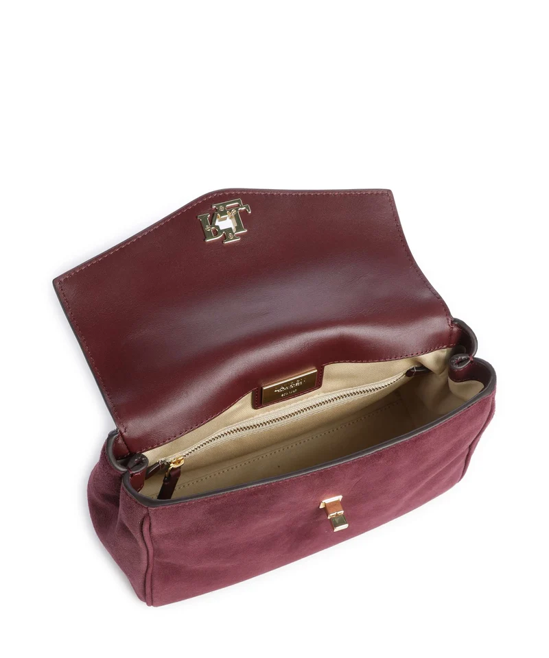Lauren Ralph Lauren Farrah Small Bolso de mano dark garnet/urban bltng/garnet multi