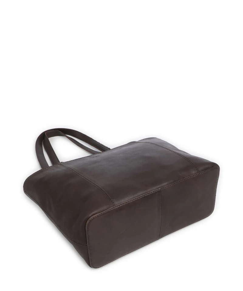 The Chesterfield Brand Wax Pull Up Cow Anira Bolsa shopping brown