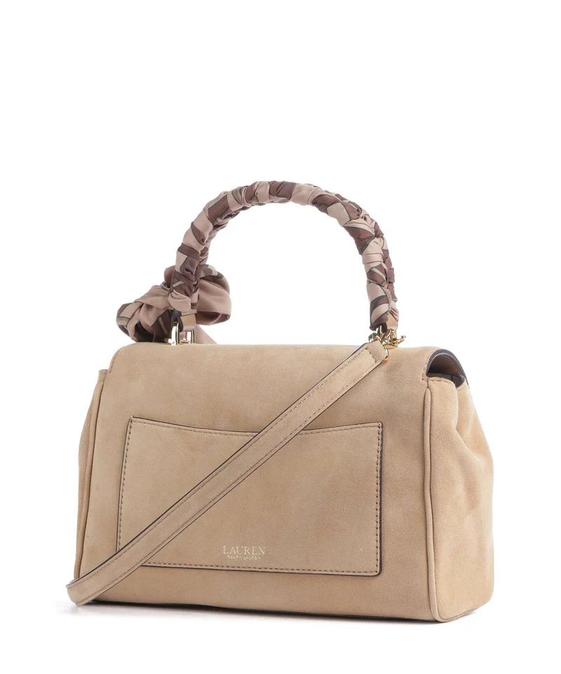 Lauren Ralph Lauren Farrah Small Bolso de mano camel/urban bltng/camel multi