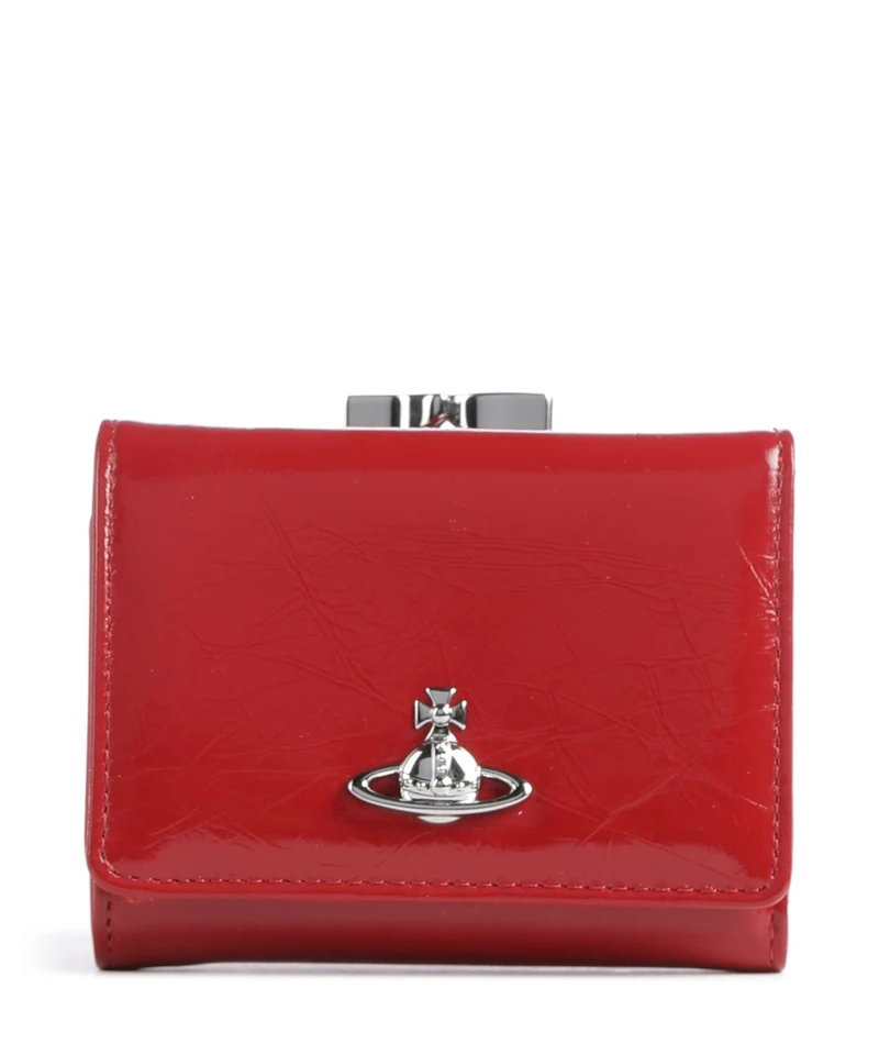 Vivienne Westwood Frame Naplak Small Monedero red