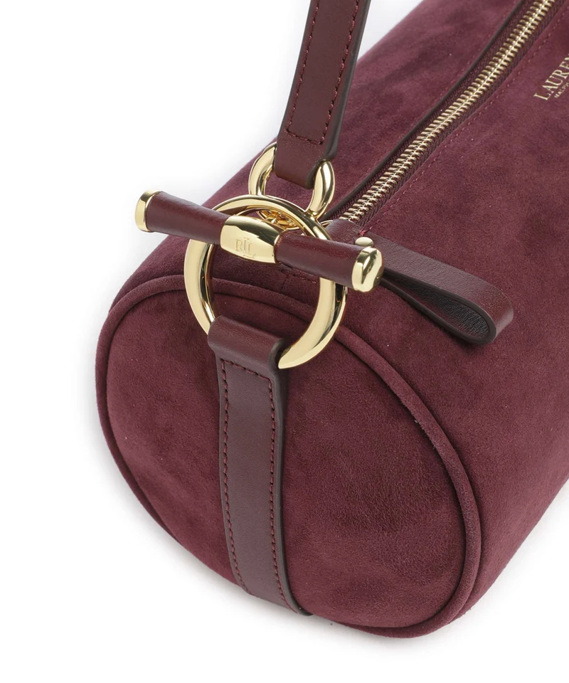 Lauren Ralph Lauren Blaike Small Bolso de hombro dark garnet