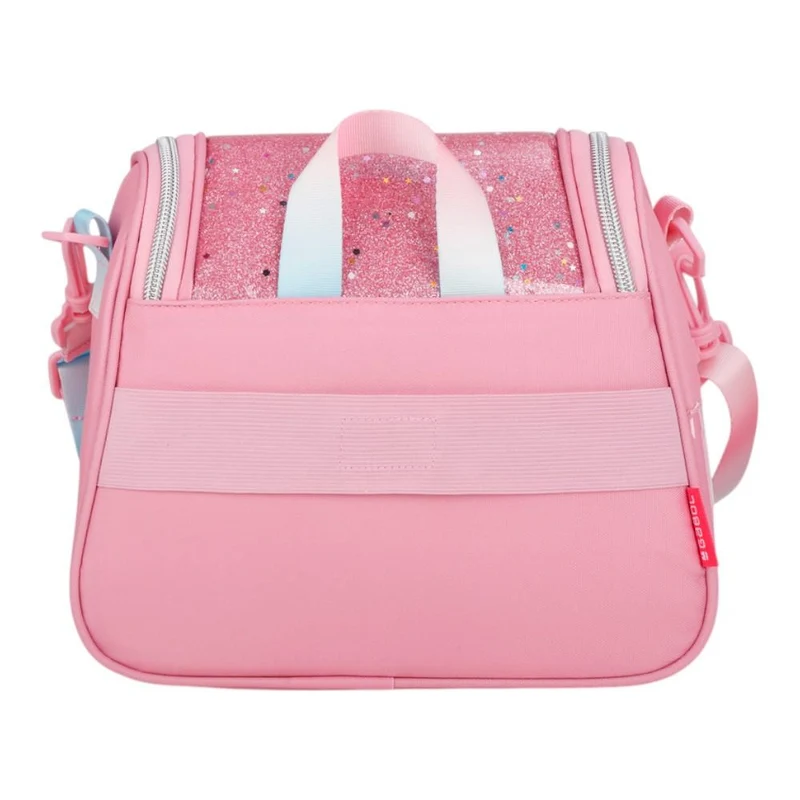 Nevera Térmica Escolar Gabol Glam Rosa Palo para Niña