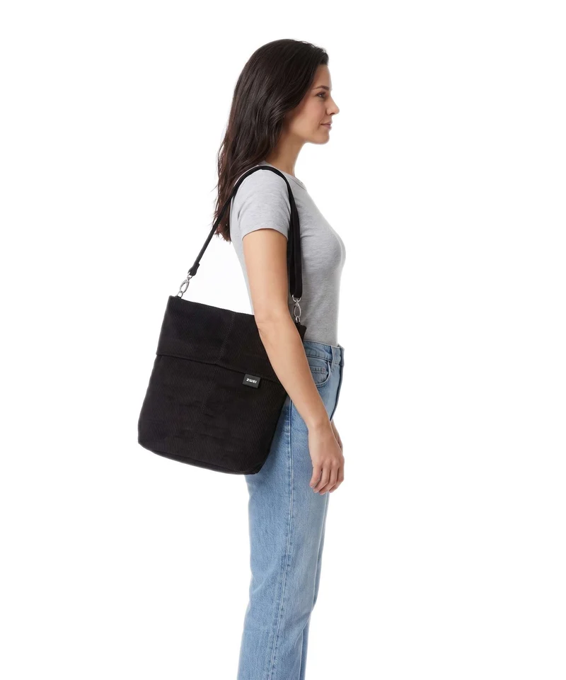 Zwei Mademoiselle.M M12 Bolso de hobo cord/espresso