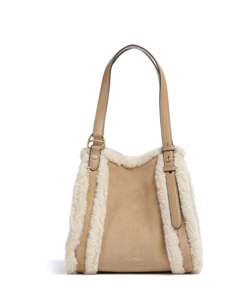 Lauren Ralph Lauren Tasha Small Bolsa shopping camel/natural